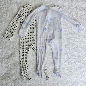 Rockets Of Awesome Bamboo Footed Sleeper Pajamas 0-3 Months